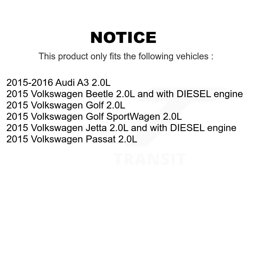 [N/A] Filtre à huile moteur pour Volkswagen Jetta Golf Passat SportWagen Beetle Audi A3