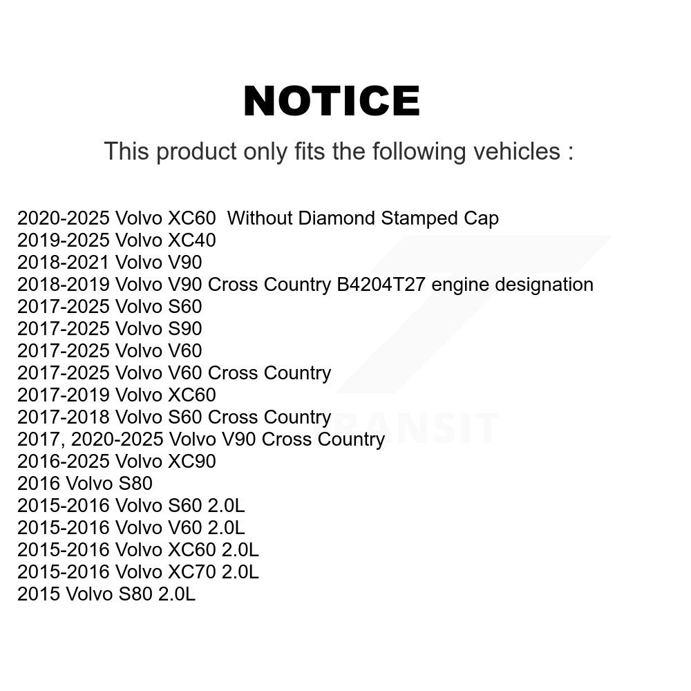 [N/A] Filtre à huile moteur pour Volvo XC60 XC90 XC40 S60 V60 Cross Country V90 S90 XC70