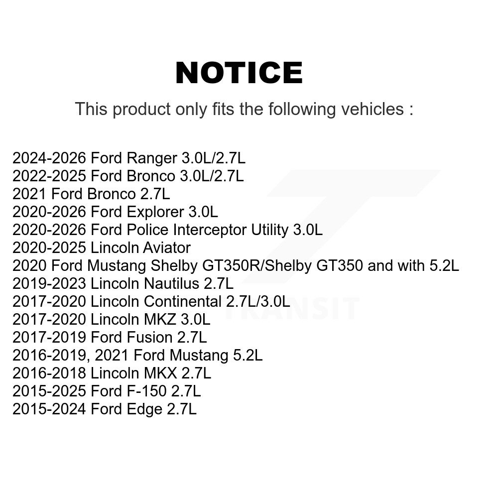 [N/A] Filtre à huile moteur pour Ford F-150 Edge Explorer Lincoln Mustang Fusion Bronco MKX