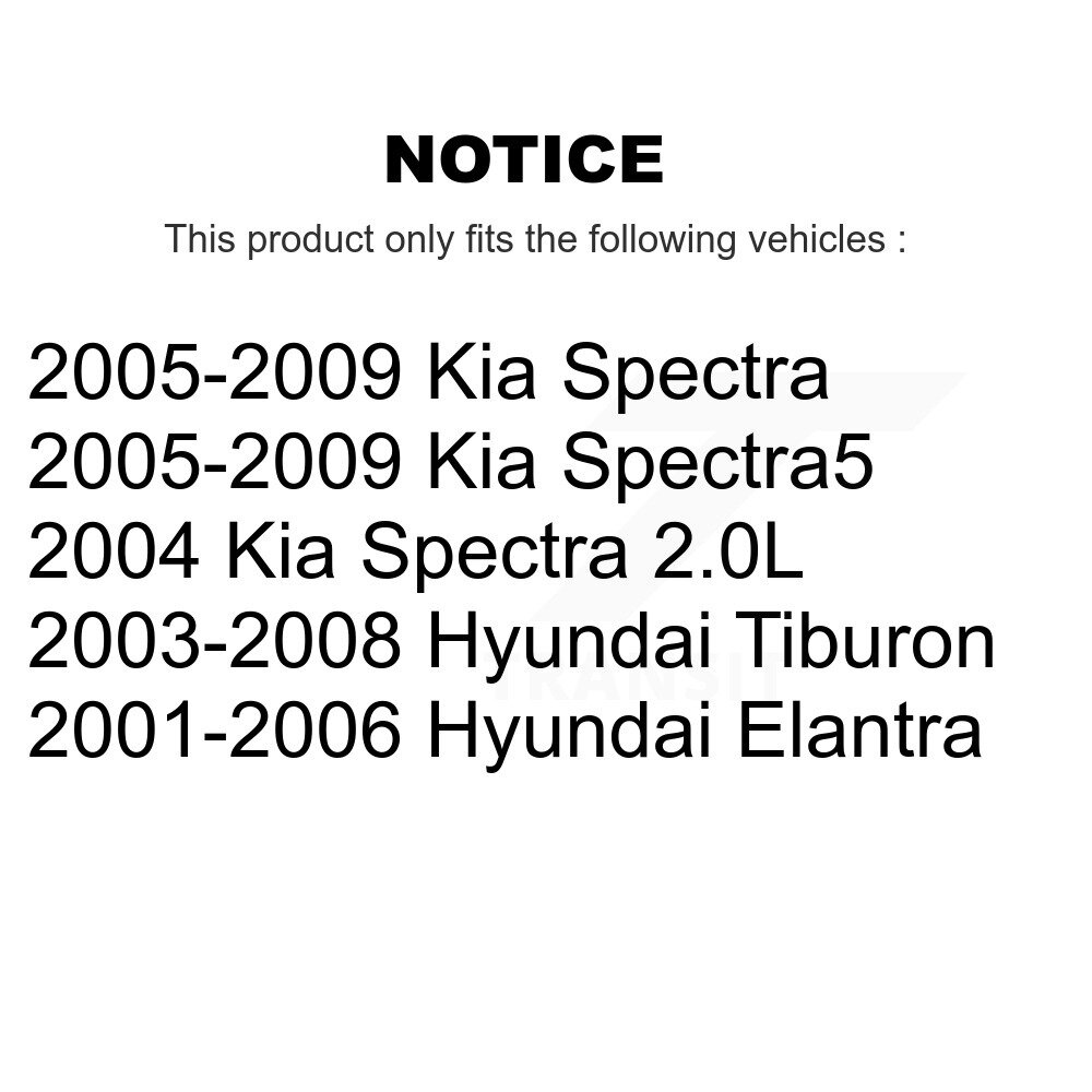 [N/A] Filtre à air pour Hyundai Elantra Kia Spectra Tiburon Spectra5 57-42551
