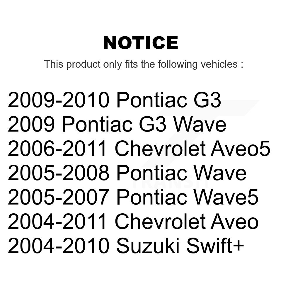 [N/A] Filtre à air pour Chevrolet Aveo Pontiac Aveo5 Wave G3 Suzuki Swift+ Wave5 57-42831