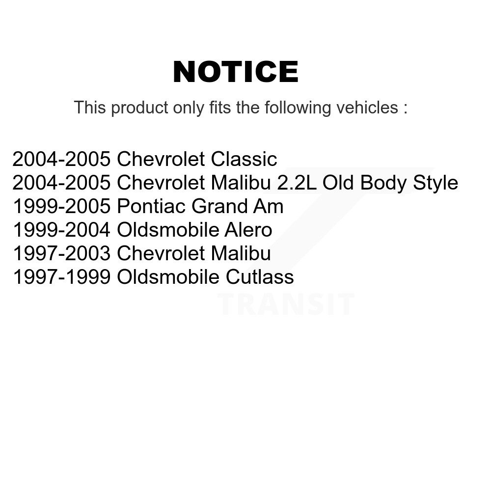 [N/A] Filtre à air pour Chevrolet Malibu Pontiac Grand Am Oldsmobile Alero Classic