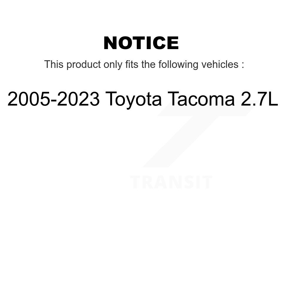 [N/A] Filtre à air pour 2005-2023 Toyota Tacoma 2.7L 57-49155