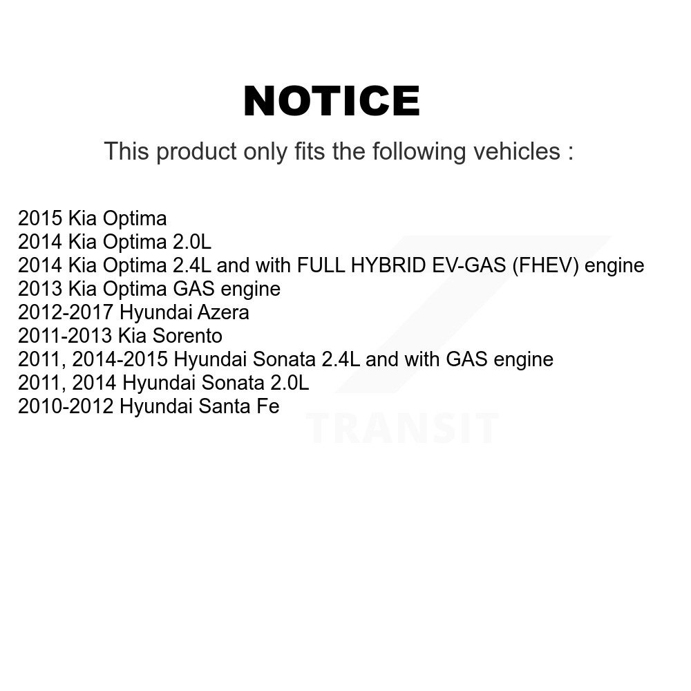 [N/A] Filtre à air pour Hyundai Kia Santa Fe Sonata Sorento Optima Azera 57-49250