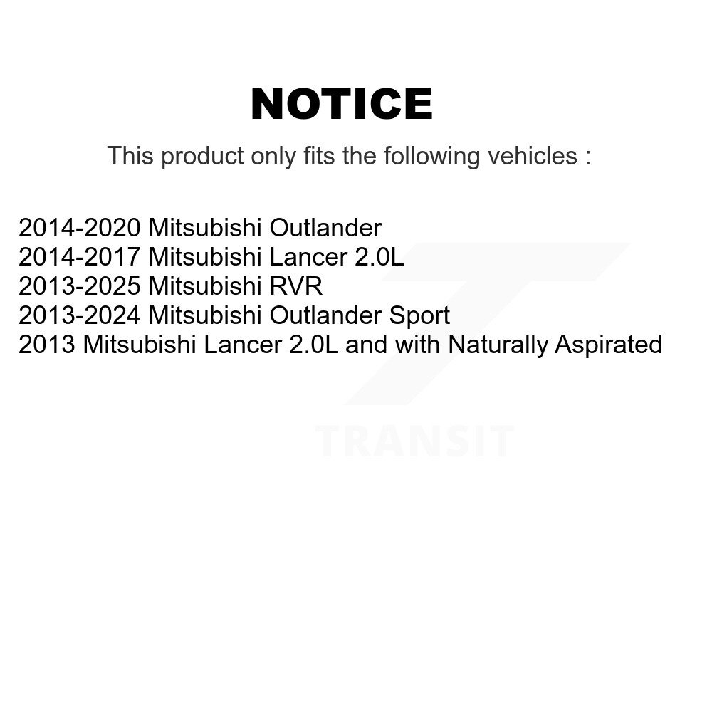 [N/A] Filtre à air pour Mitsubishi RVR Outlander Lancer Sport 57-WA10058