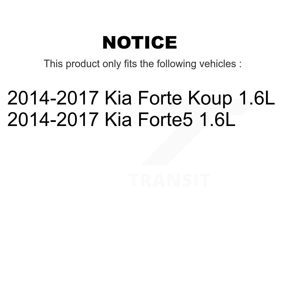 [N/A] Filtre à air pour 2014-2017 Kia Forte5 Forte Koup 1.6L 57-WA10059
