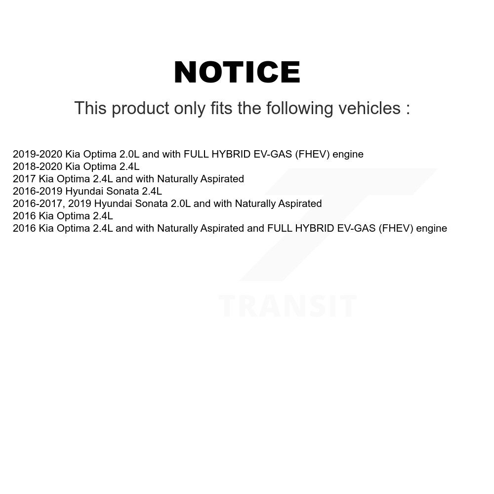[N/A] Filtre à air pour Hyundai Sonata Kia Optima 57-WA10127