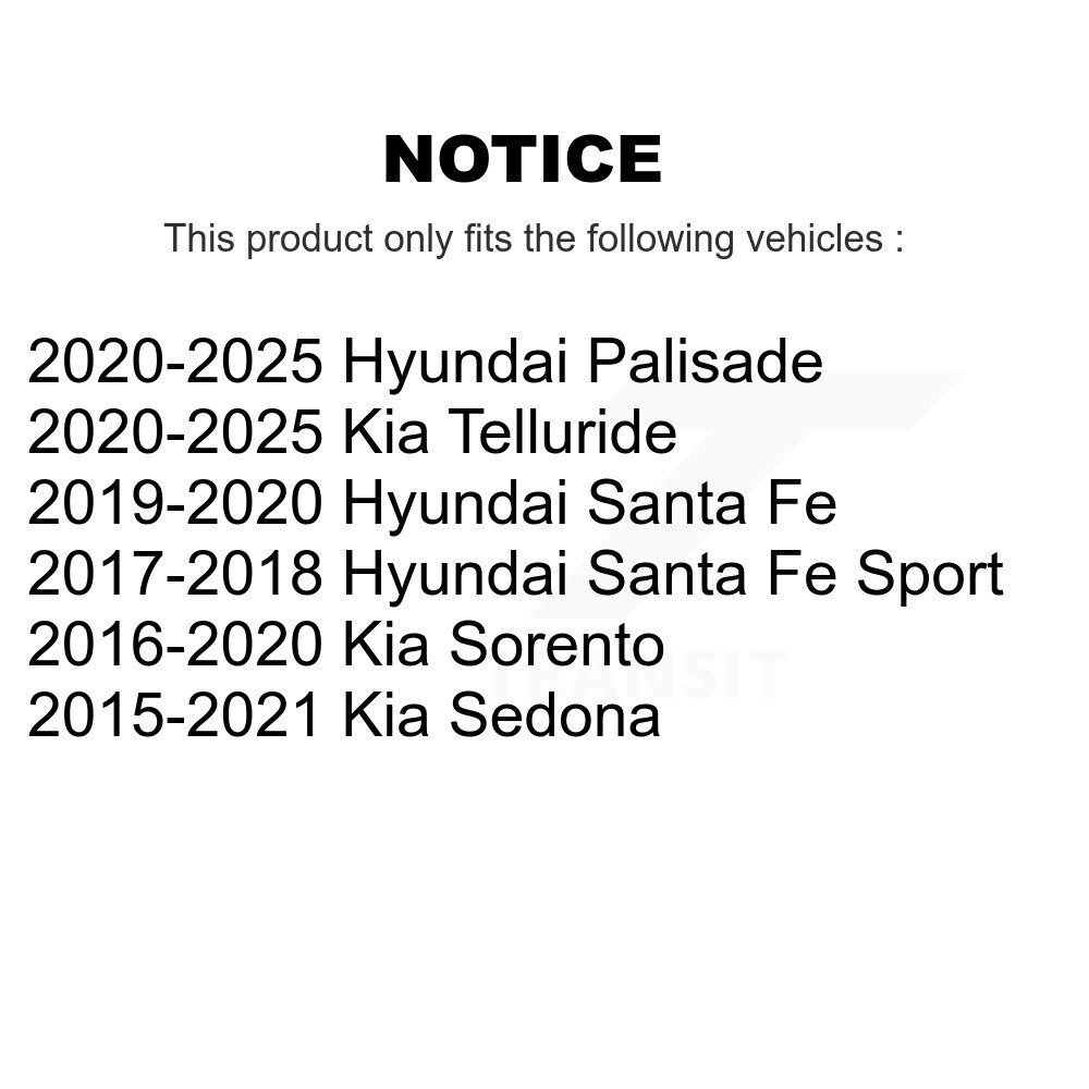 [N/A] Filtre à air pour Kia Hyundai Sorento Santa Fe Sport Palisade Sedona Telluride