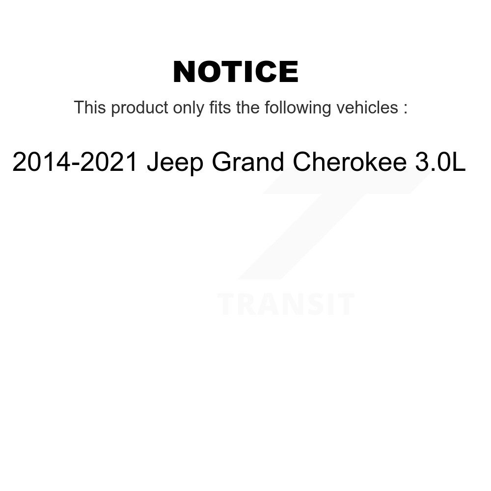 [N/A] Filtre à air pour 2014-2021 Jeep Grand Cherokee 3.0L 57-WA10318