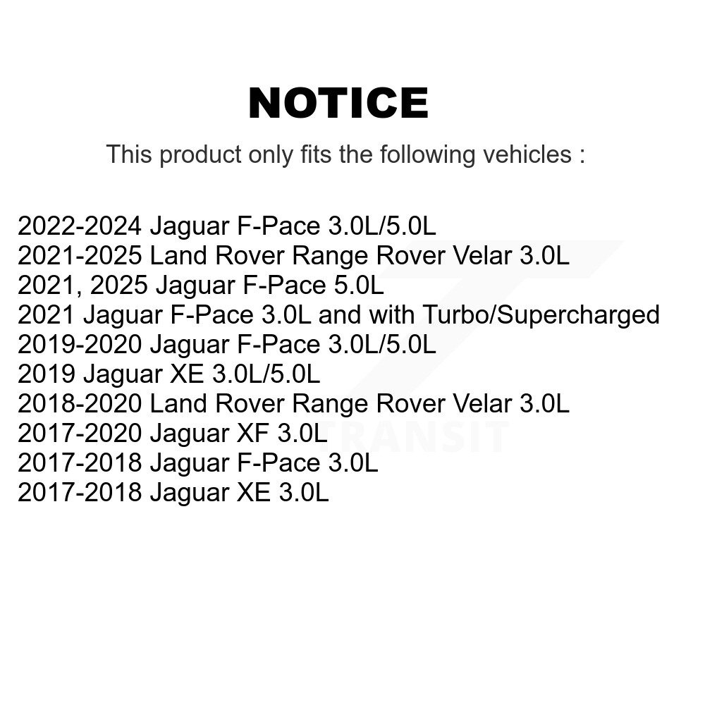[Droit] Filtre à air pour Jaguar F-Pace Land Rover Range Velar XE XF 57-WA10565