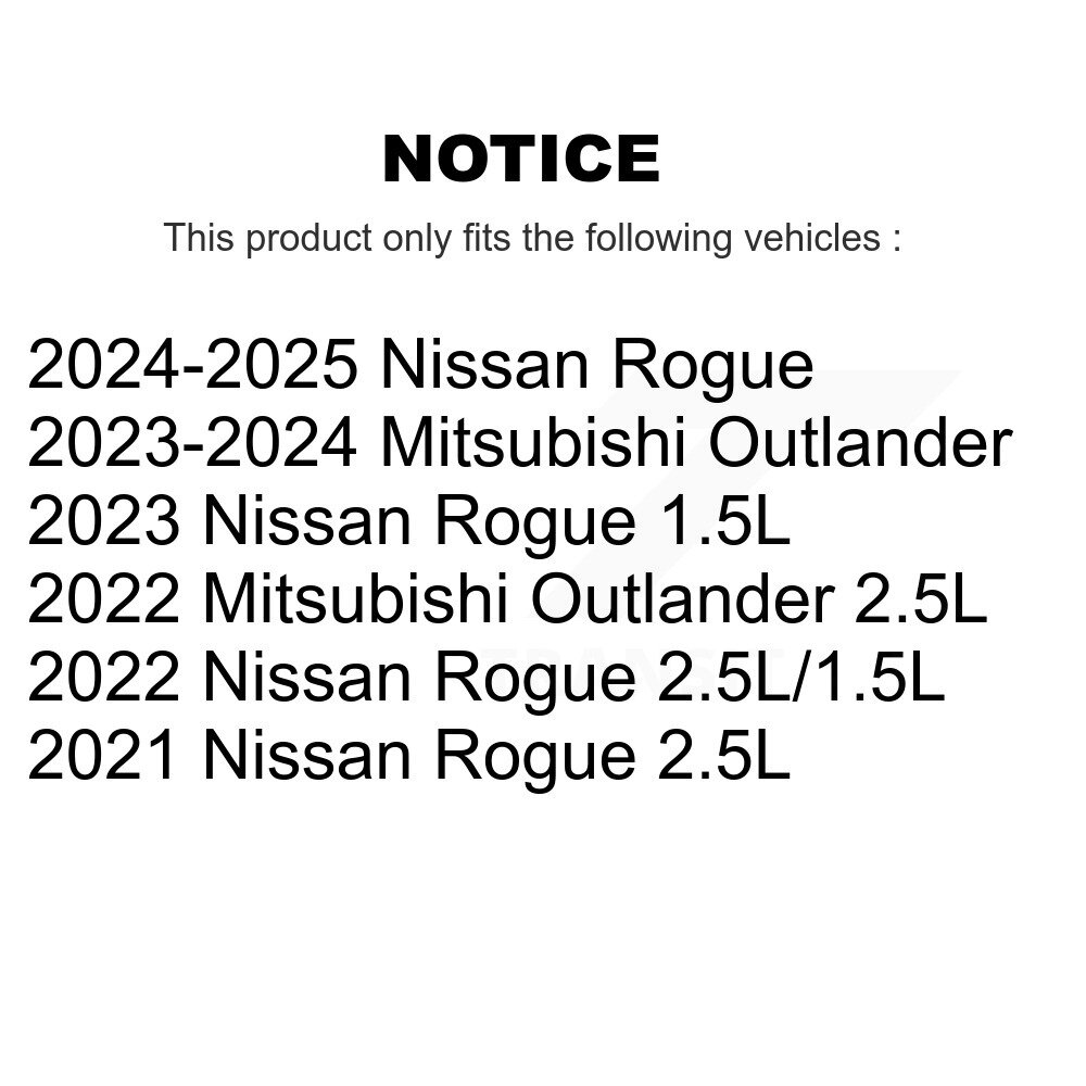 [N/A] Filtre à air pour Nissan Rogue Mitsubishi Outlander 57-WA11431