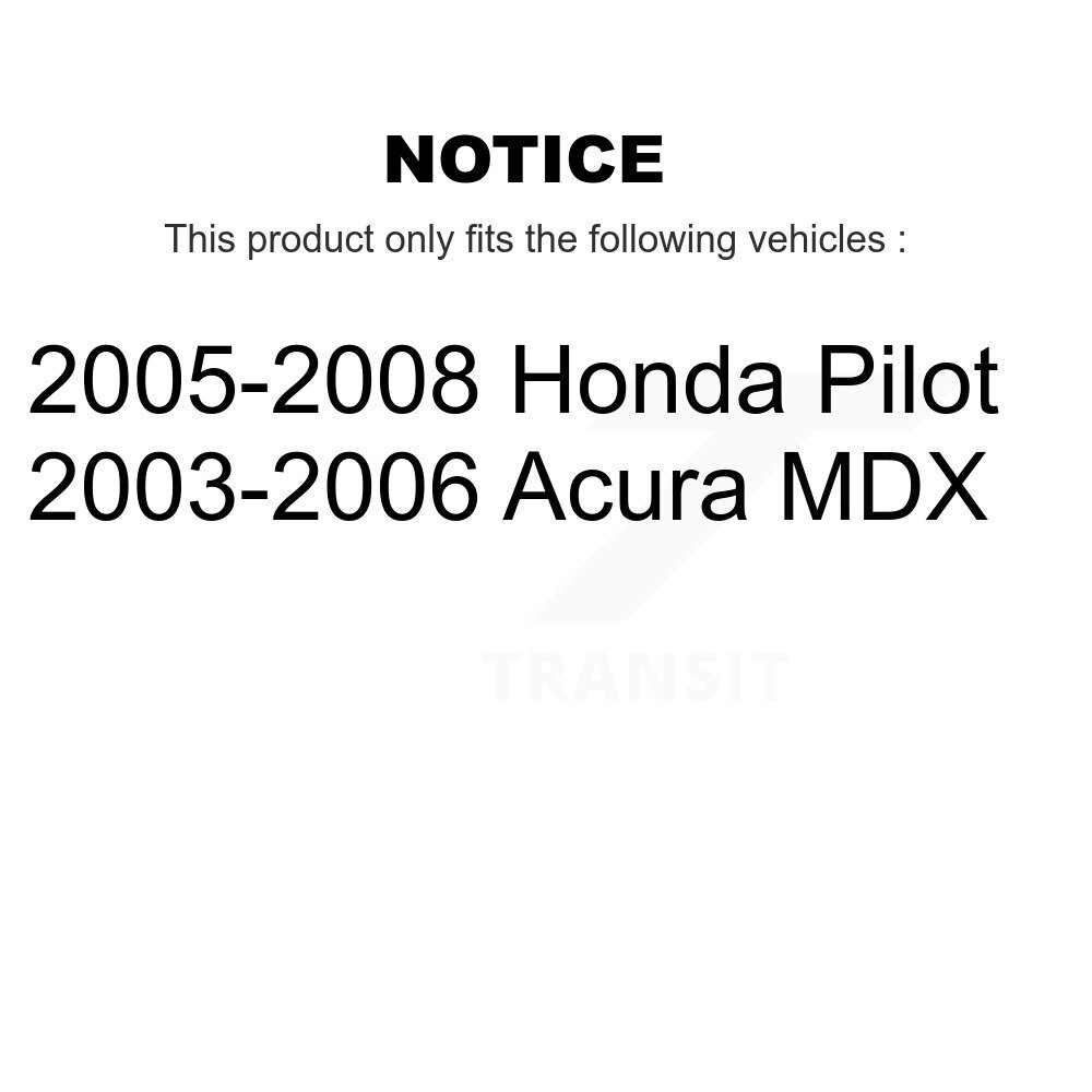 [Front] Roulement de roue avant pour Honda Pilot Acura MDX 70-510085
