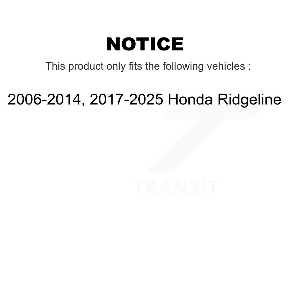 [Front] Roulement de roue avant pour Honda Ridgeline 70-510088