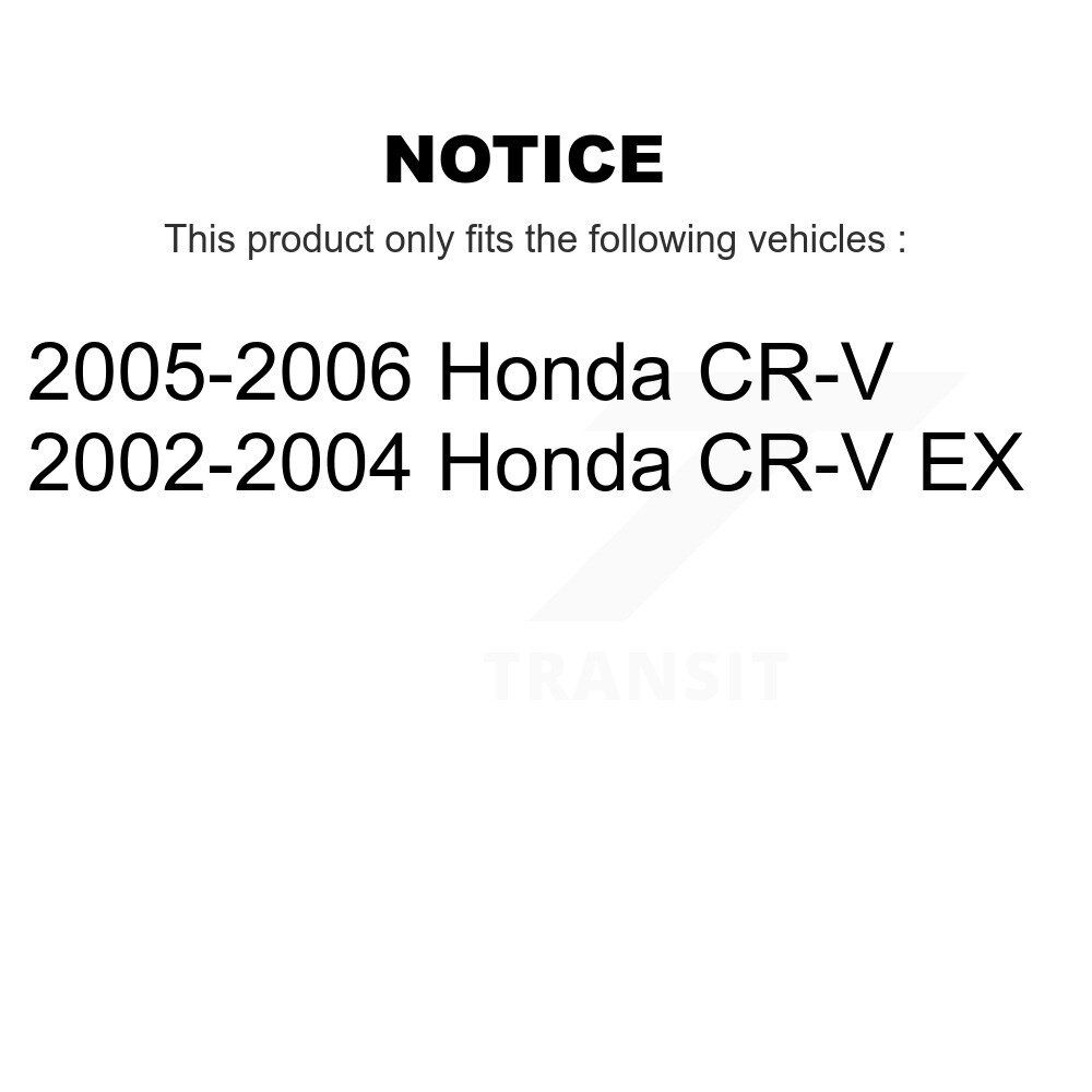 [Arrière] Roulements de roues arrière pour Honda CR-V 70-511029