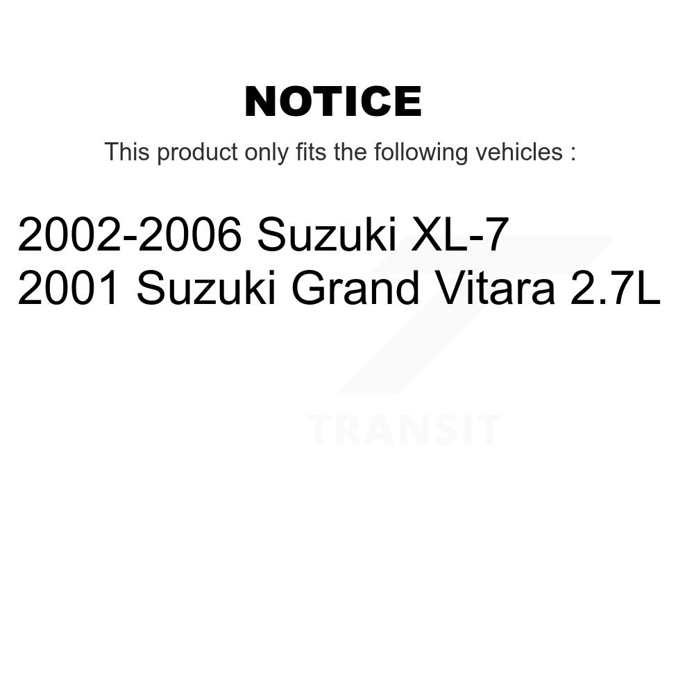 [Arrière] Roulement de roue arrière pour Suzuki XL-7 Grand Vitara 70-511030