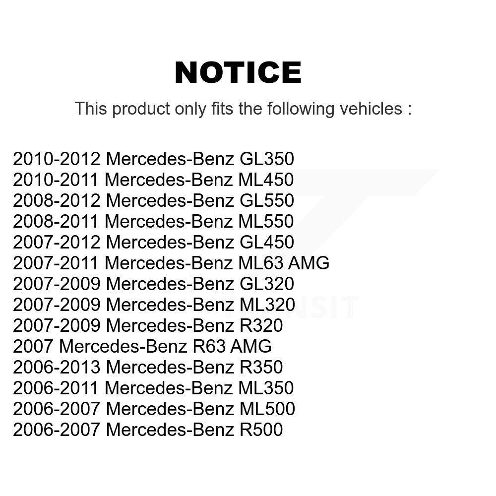 [Front] Roulement de roue pour Mercedes-Benz ML350 ML320 GL350 R350 GL320 GL450 GL550 ML550