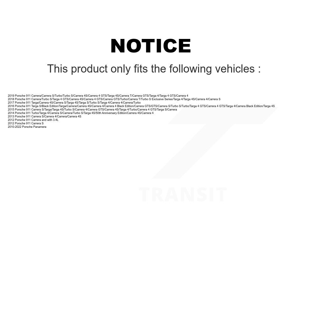 [Arrière] Roulement pour Porsche 911 Panamera 70-511140