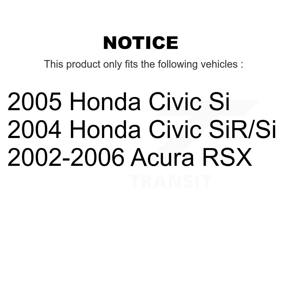 [Arrière] Roulement de roue arrière Hub Assemblage pour Honda Civic Acura RSX 70-512259