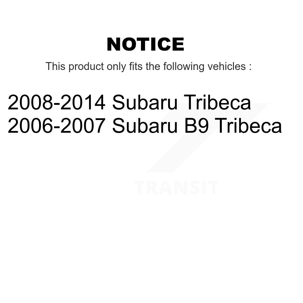 [Arrière] Montage de roulement de roue arrière pour Subaru Tribeca B9 70-512328