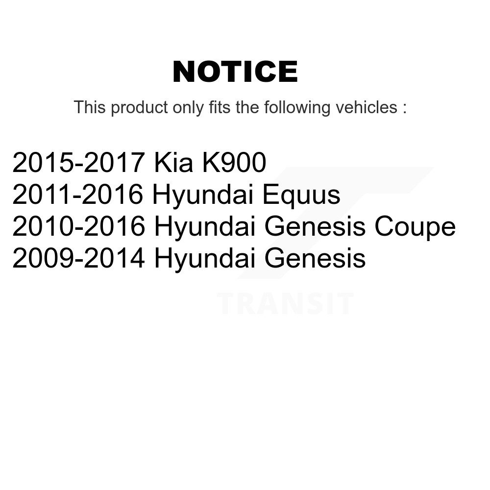 [Arrière] Hub de roulement arrière pour Hyundai Genesis Coupe Equus Kia K900