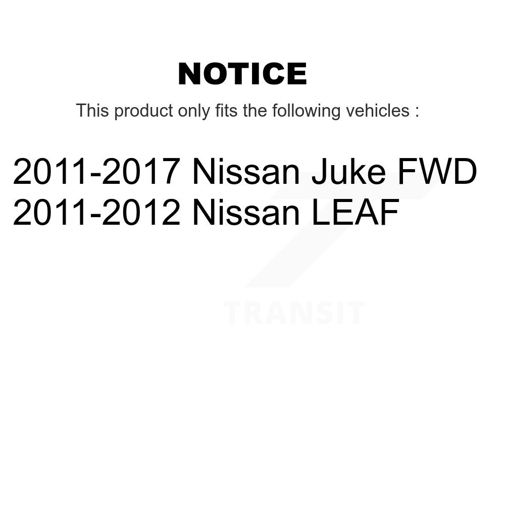 [Arrière] Roulement de Roue Arrière Moyeu Assemblage Pour Nissan Juke LEAF 70-512494