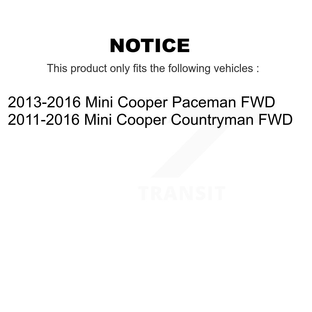 [Arrière] Roulement arrière Hub Assemblage pour Mini Cooper Countryman Paceman FWD 70-512543