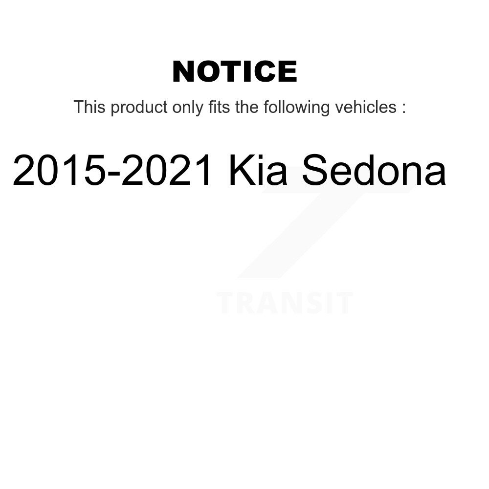 [Arrière] Roulement de Roue Arrière Moyeu Assemblage Pour 2015-2021 Kia Sedona 70-512556