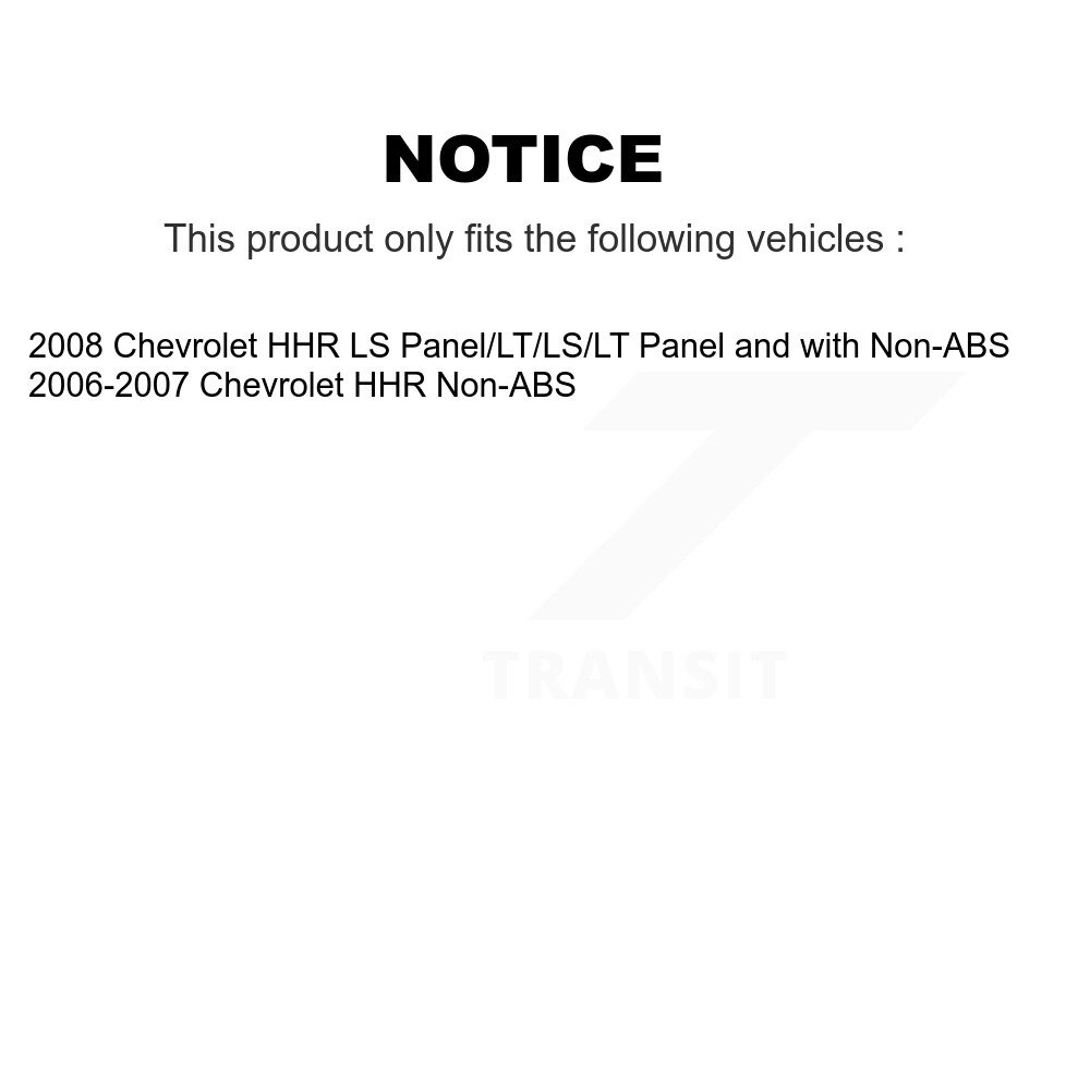 [Front] Roulement de Roue Avant Moyeu Assemblage Pour Chevrolet HHR 70-513237