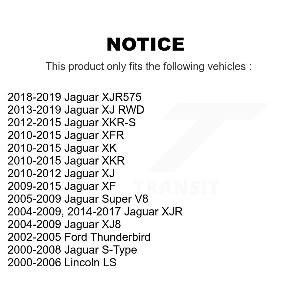 [Front] Roulement avant de roue Hub Assemblage pour Jaguar Ford Thunderbird XF S-Type XJ LS XKR
