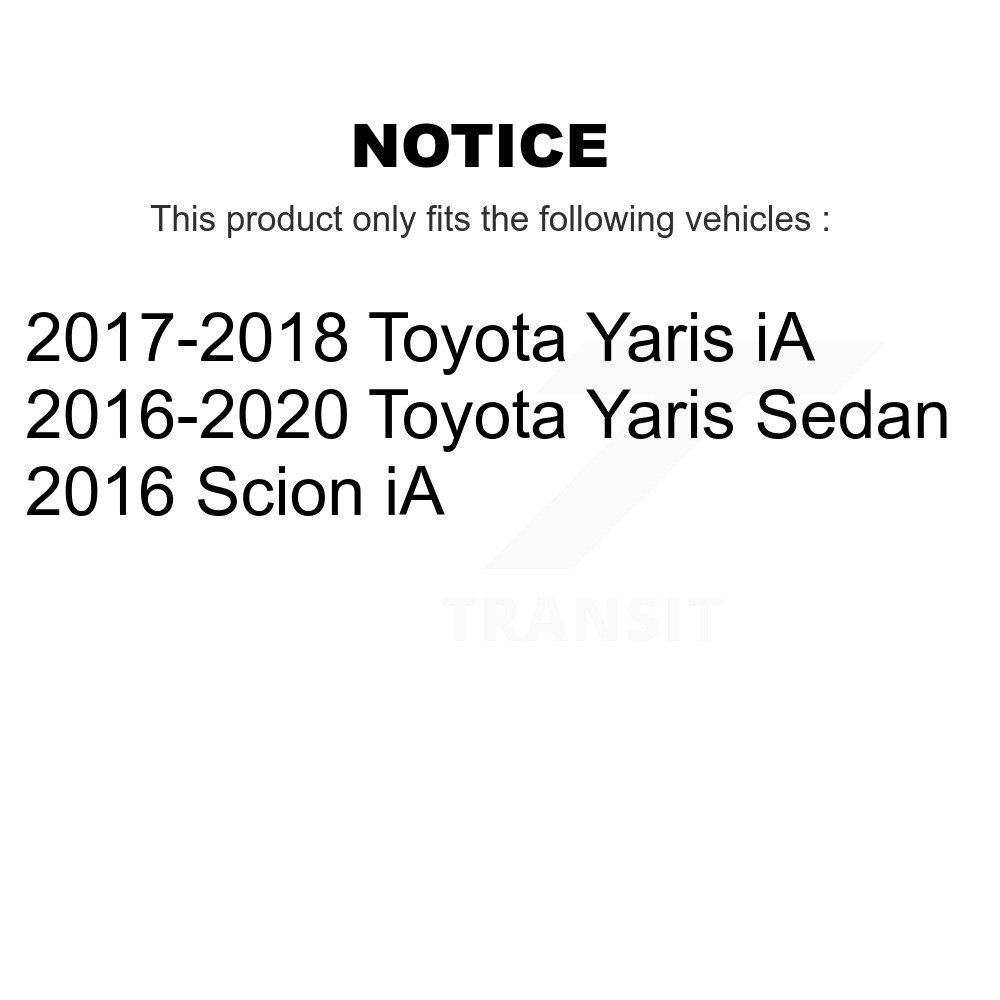 [Front] Roulement de roue avant moyeu pour Toyota Yaris iA Scion 70-513432