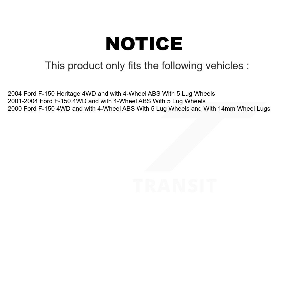 [Front] Carrosserie avant pour Ford F-150 Heritage 4WD avec ABS à 4 roues