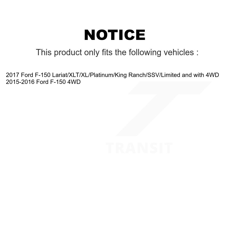 [Front] Roulement de Roue Avant Moyeu Assemblage Pour Ford F-150 70-515169