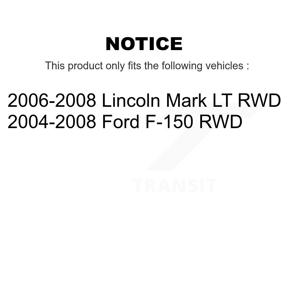 [Front] Roulement de roue avant pour Ford F-150 Lincoln Mark LT RWD 70-517014