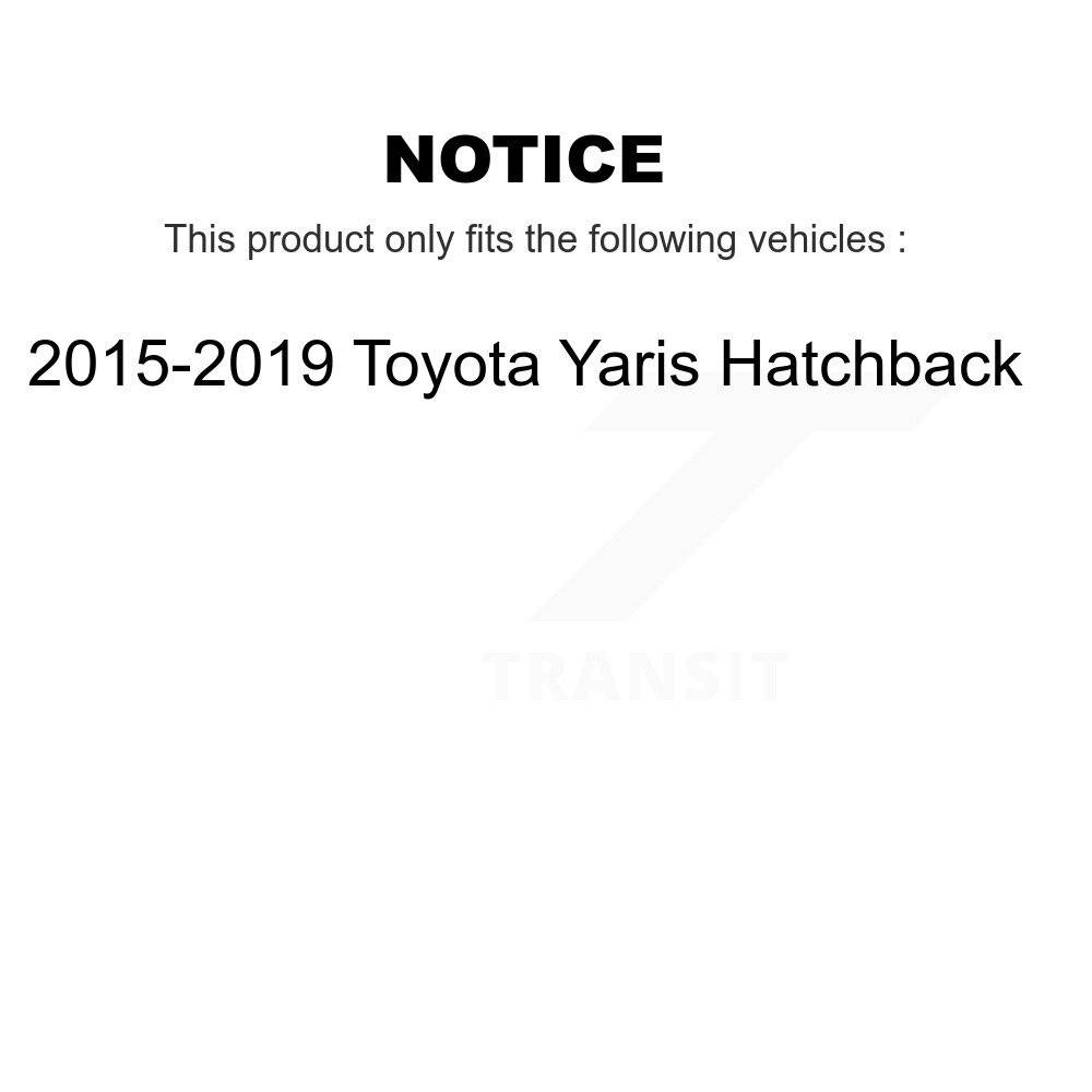 [Arrière] Roulement de Roue Arrière Moyeu Assemblage Pour 2015-2018 Toyota Yaris 70-KH4211