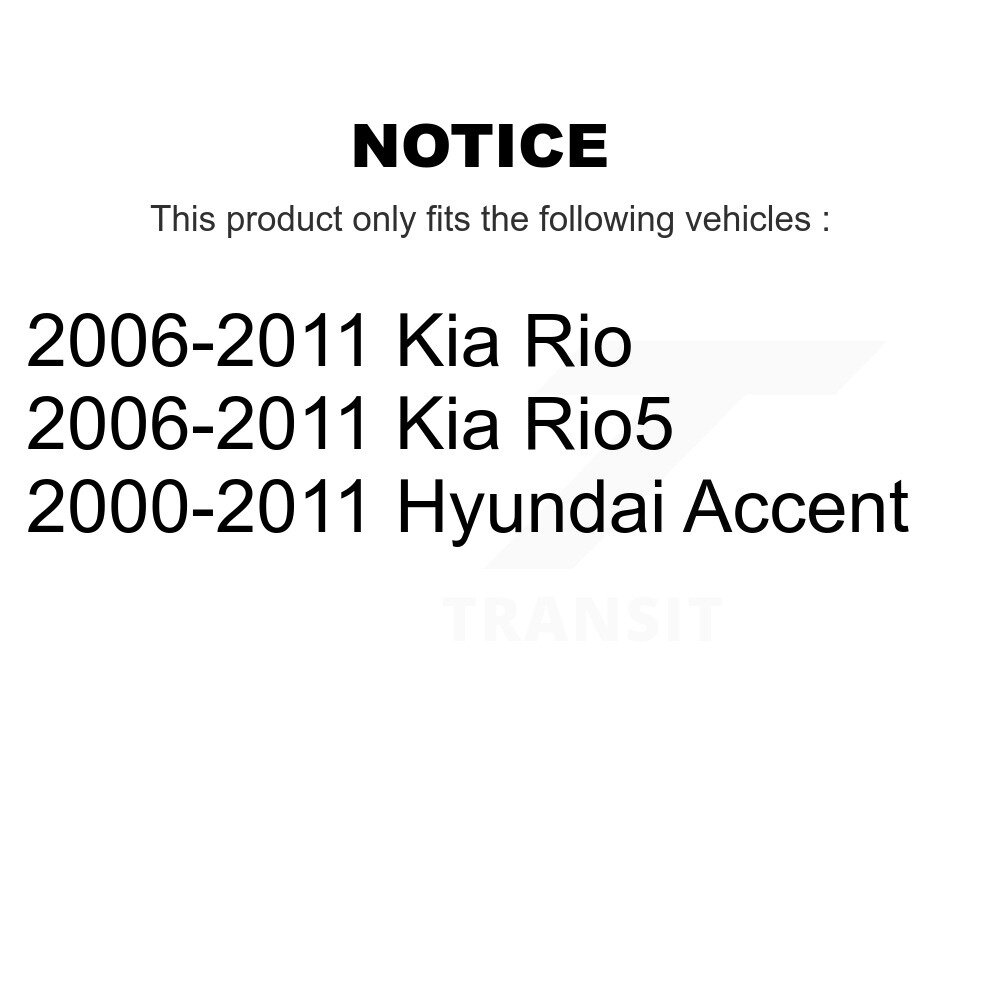 [Front] Hub de roulement avant pour Hyundai Accent Kia Rio Rio5 70-KH5001
