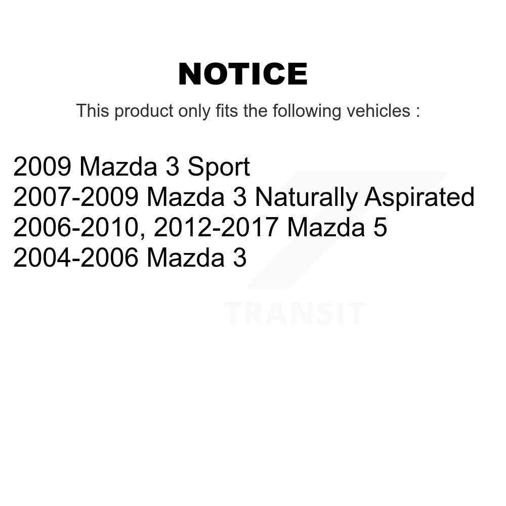 [Avant droite inférieure] Avant Droite Basse Suspension Contrôle Arm Balle Joint Assemblage Pour Mazda 3 5 Sport
