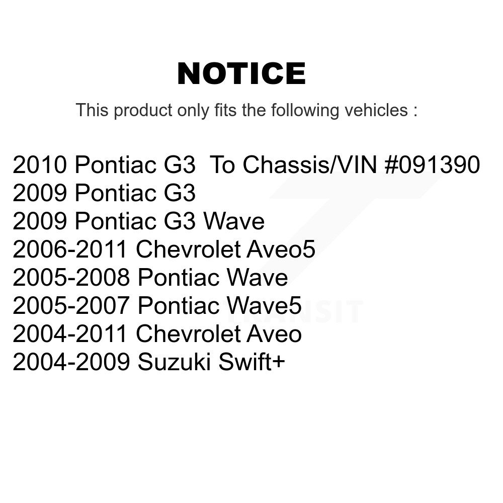 [Avant gauche inférieur] Avant gauche contrôle de suspension inférieur bras Ball joint Assemblage pour Chevrolet Aveo