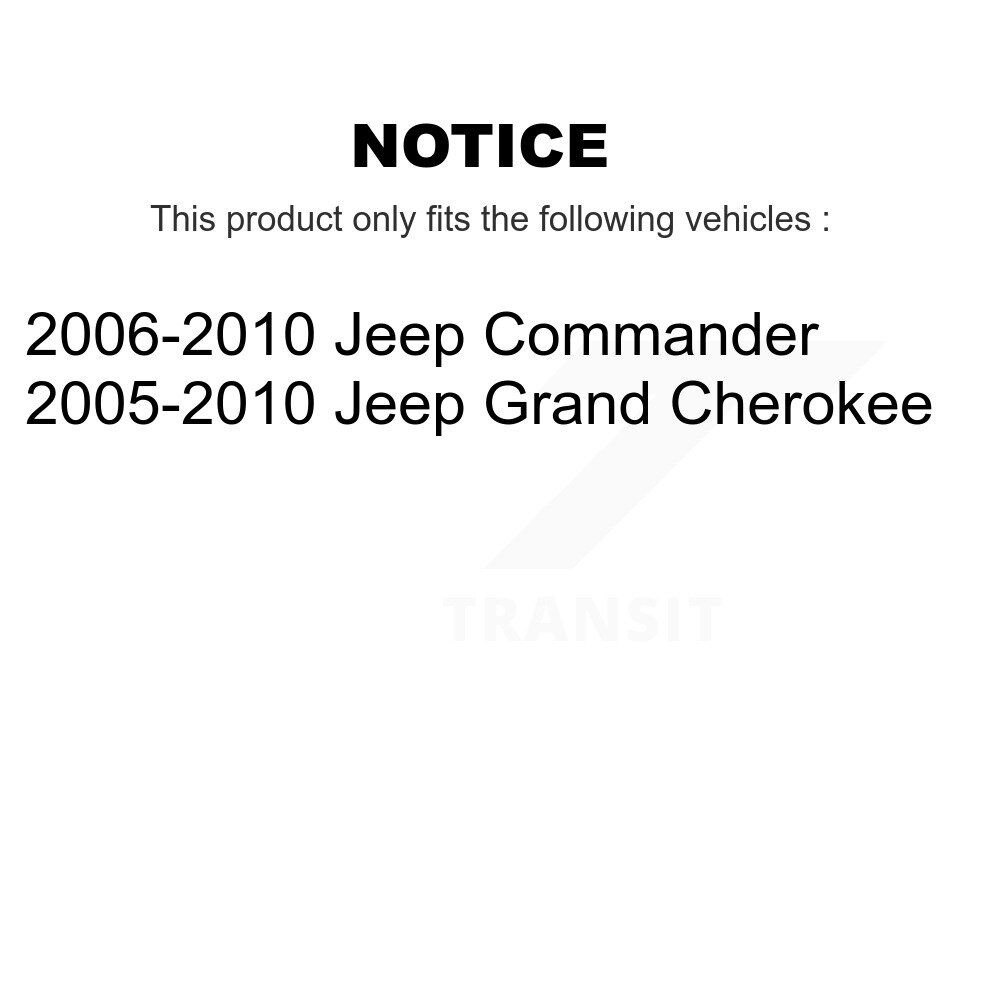 [Supérieure à l'avant] Assemblage de joint de bras de contrôle de la suspension supérieure avant pour Jeep Grand Cherokee