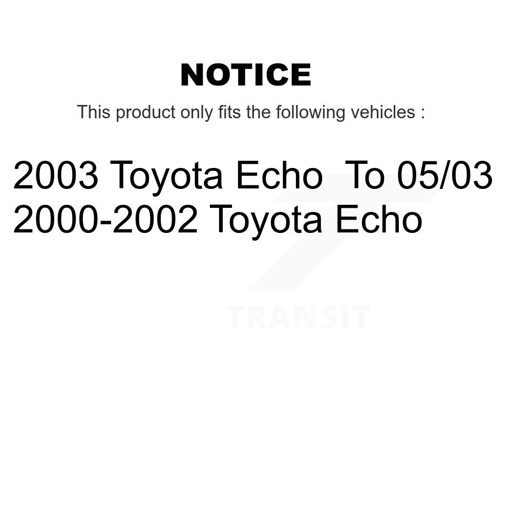 [Avant droite inférieure] Avant droite contrôle de suspension inférieur bras Ball Assemblage pour Toyota Echo