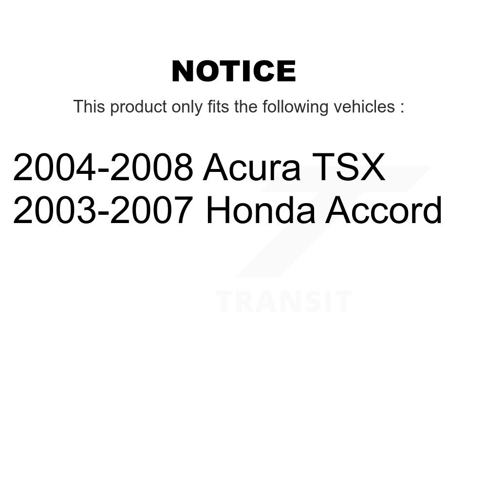 [Partie supérieure avant gauche] Avant Gauche Contrôle de suspension supérieur Arm Balle Assemblage pour Honda Accord TSX