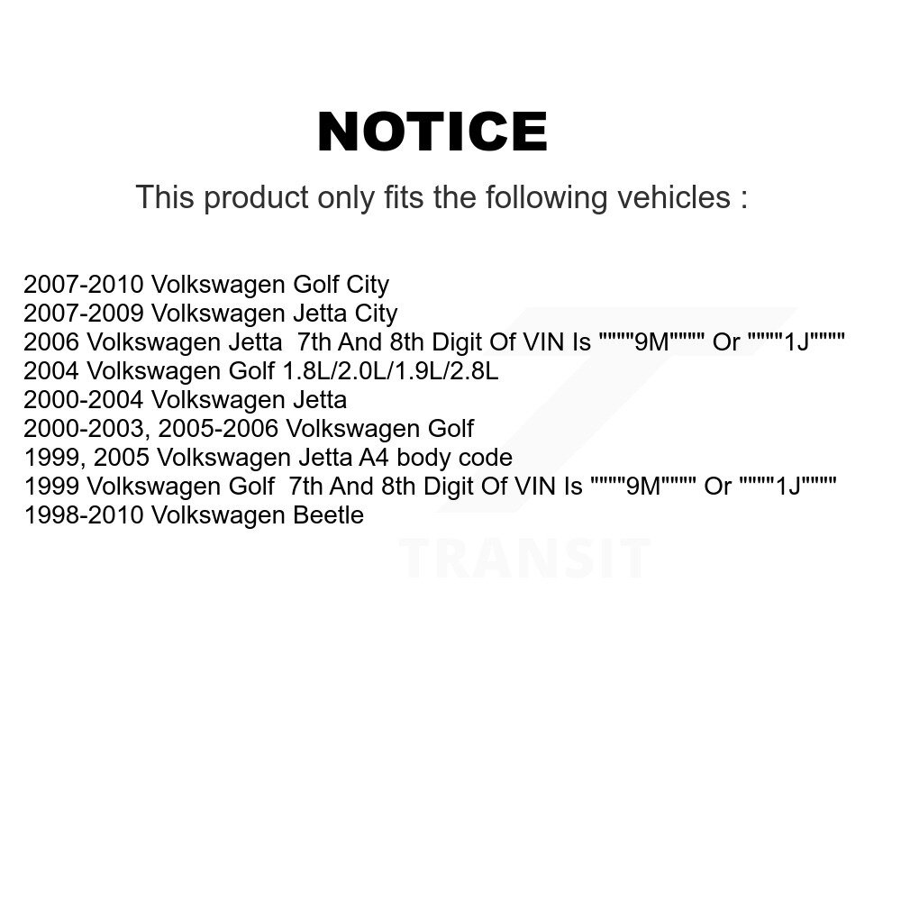 [Avant gauche inférieur] Avant Gauche Contrôle de suspension inférieur Arm Balle Assemblage pour Volkswagen Jetta