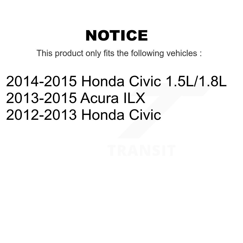 [Avant gauche inférieur] Avant Gauche Contrôle de suspension inférieur Arm Balle Assemblage pour Honda Civic ILX