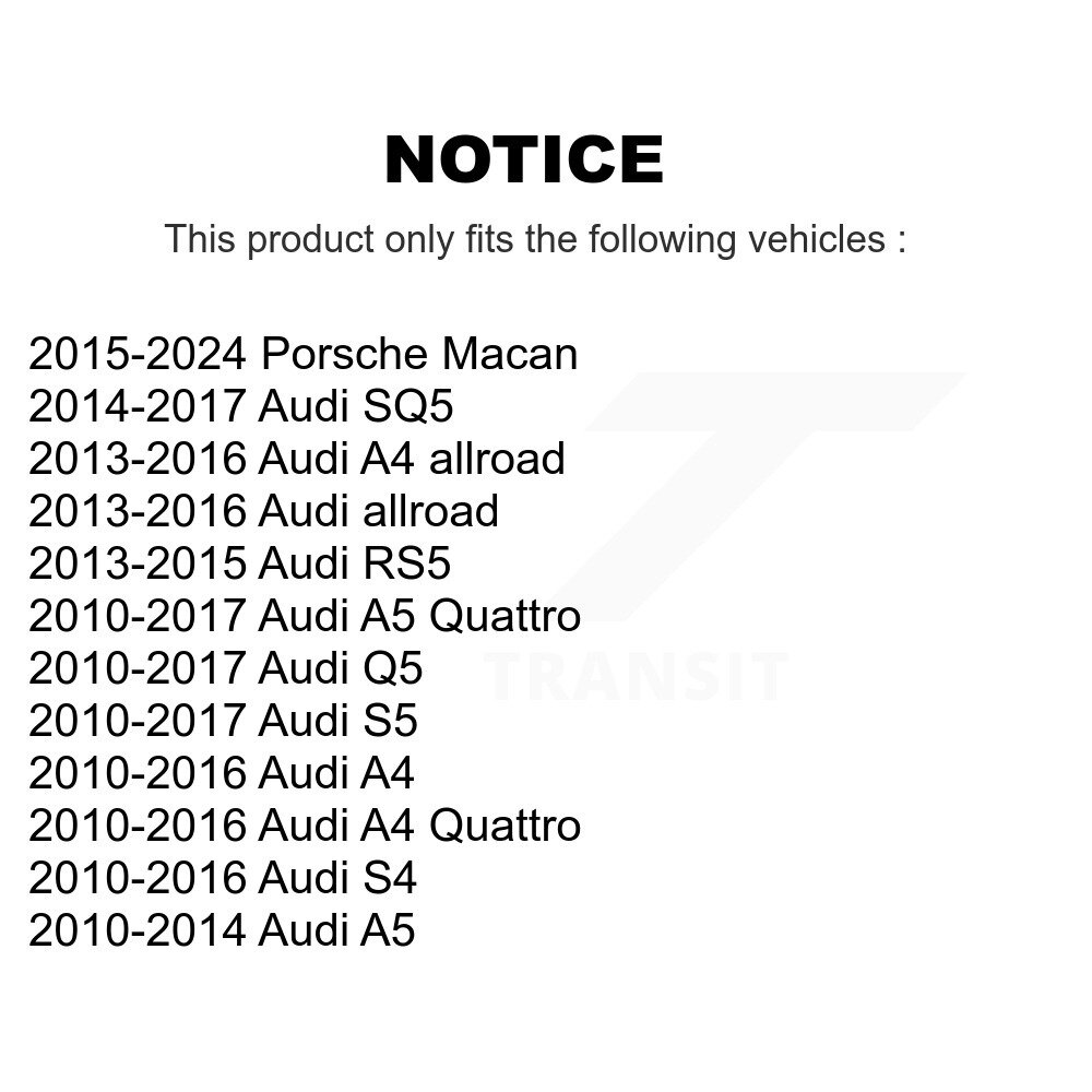 [Avant droite inférieure arrière] Avant droite bas vers l'arrière contrôle de la suspension Arm Balle Assemblage pour Audi