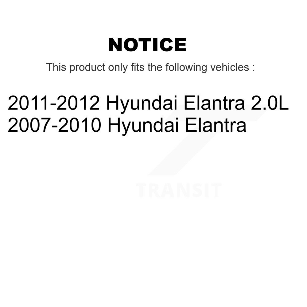 [Avant droite inférieure] Avant droite bras de suspension inférieur pour Hyundai Elantra 72-CK641581