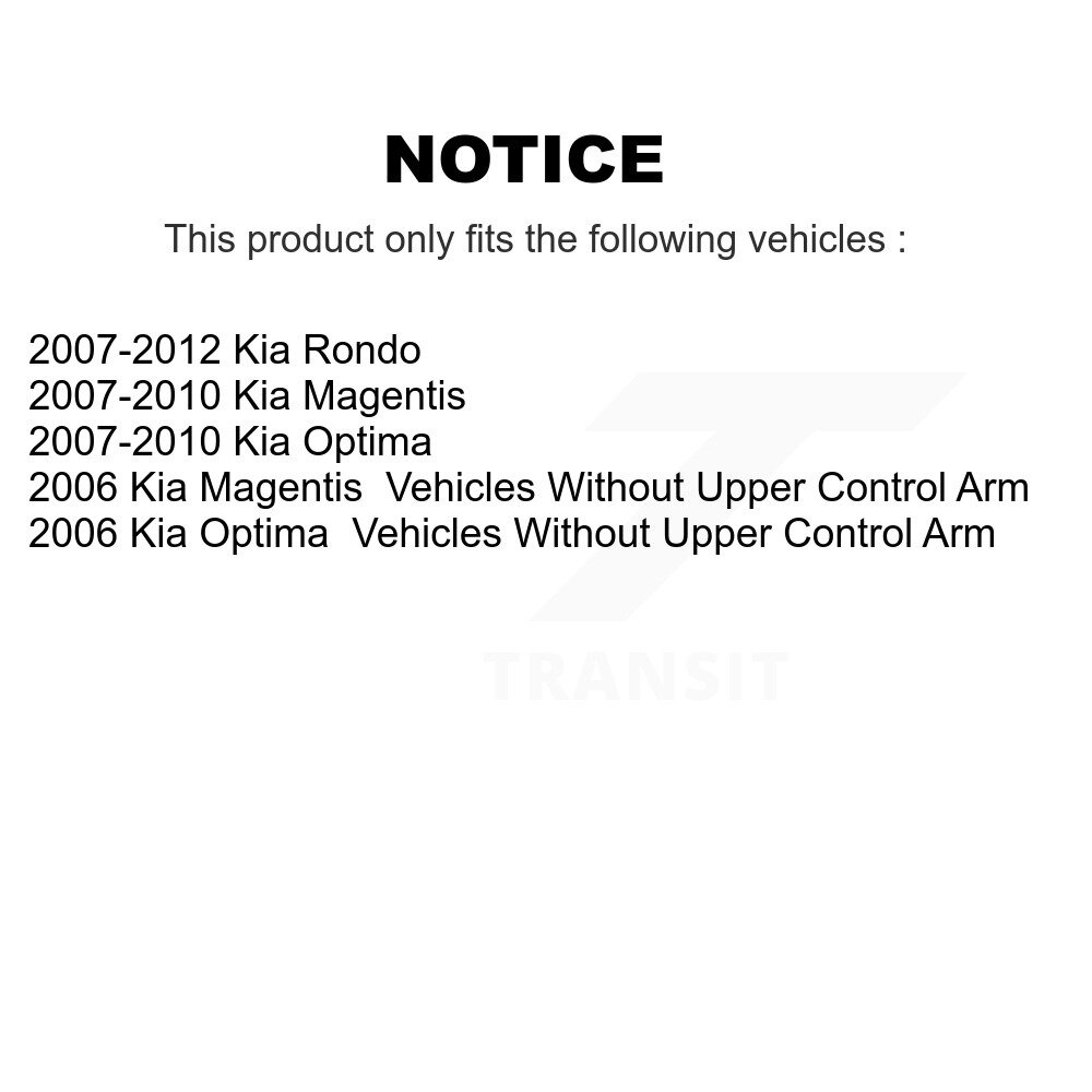 [Extérieur avant droit] Attache de direction extérieure avant droite Kia Rondo Optima Magentis 72-ES800347