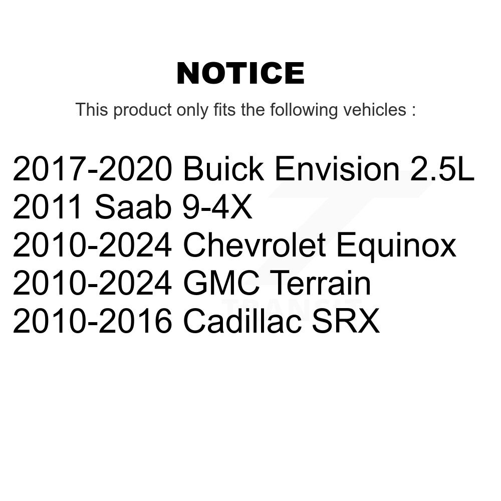 [Front Outer] Tige de direction extérieure avant pour Chevrolet Equinox GMC Terrain Cadillac SRX