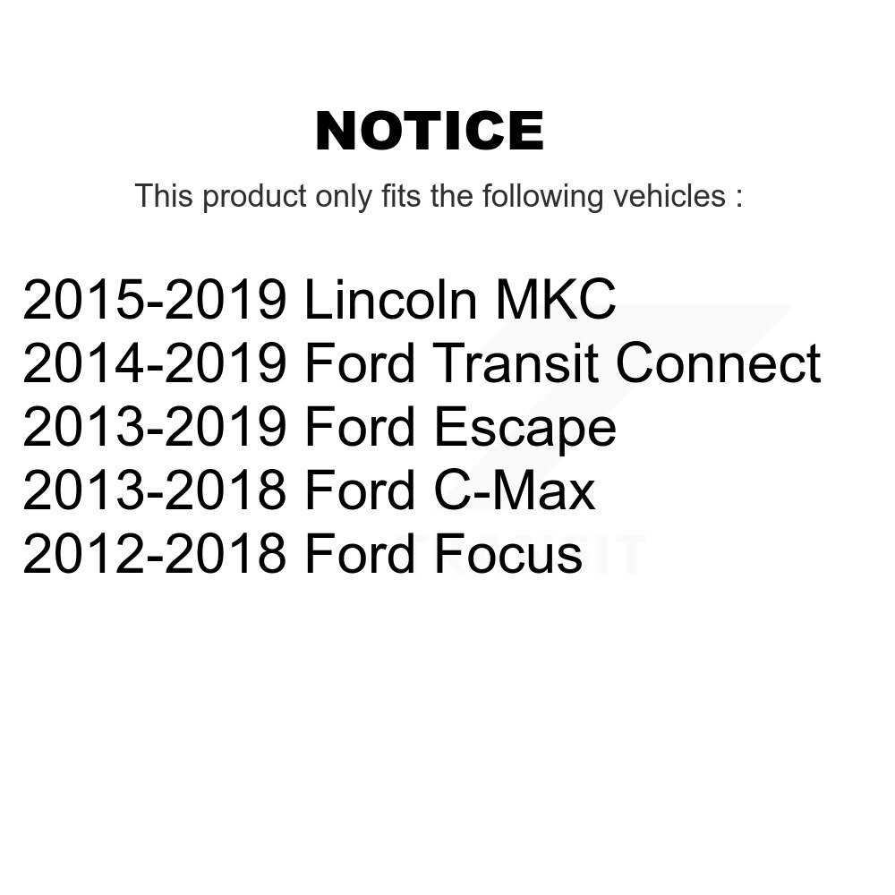[Front Left Outer] Joint de direction externe pour Ford Escape Focus Transit Connect Lincoln MKC