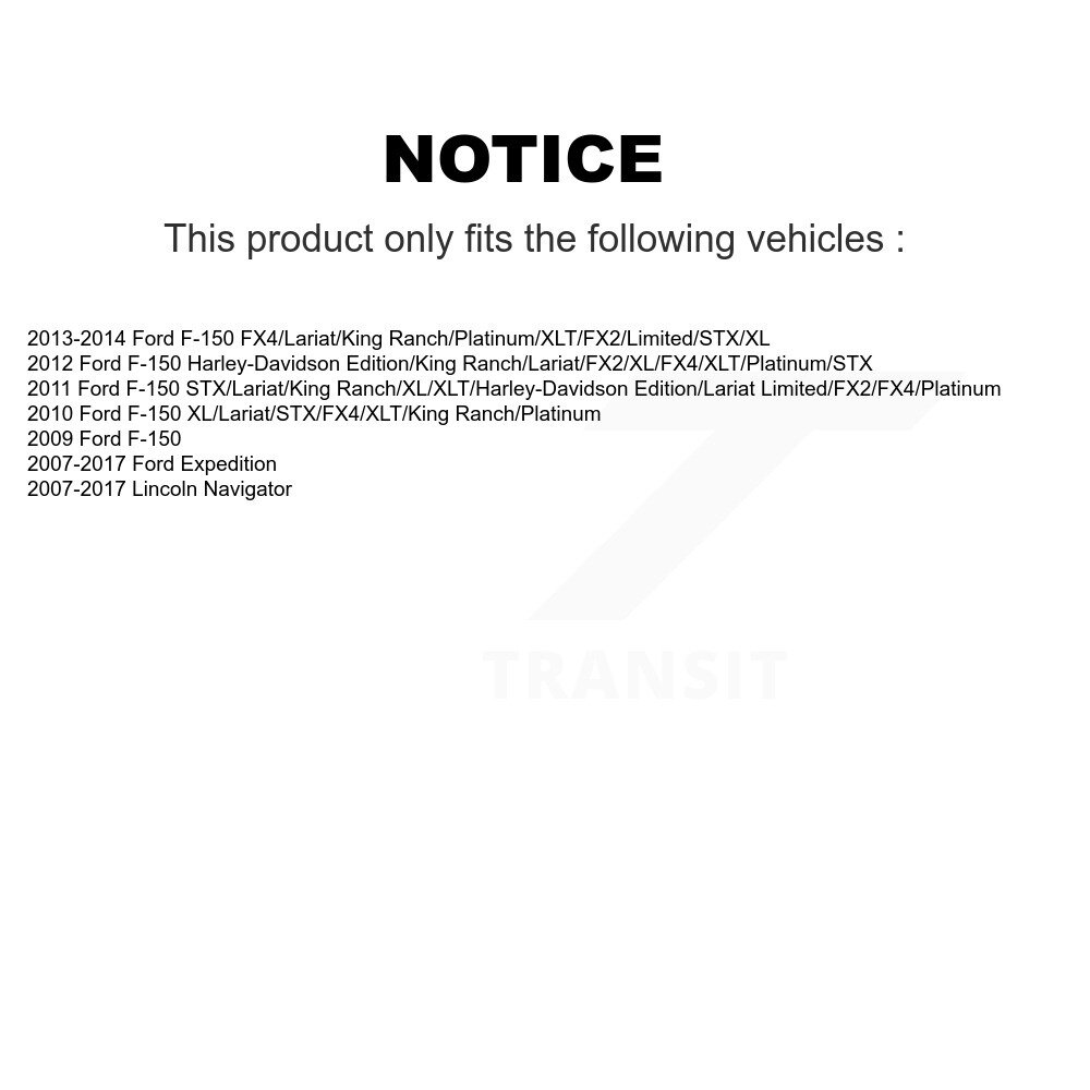 [Avant inférieur] Joint à rotule avant inférieur pour Ford F-150 Expédition Lincoln Navigator