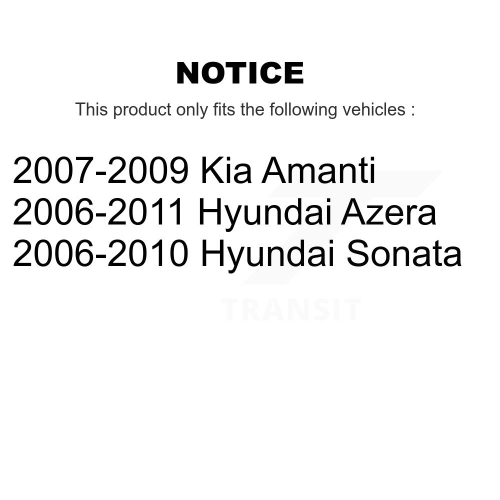 [Avant inférieur] Suspension avant inférieure Joint à rotule Pour Hyundai Sonata Azera Kia Amanti 72-K500035