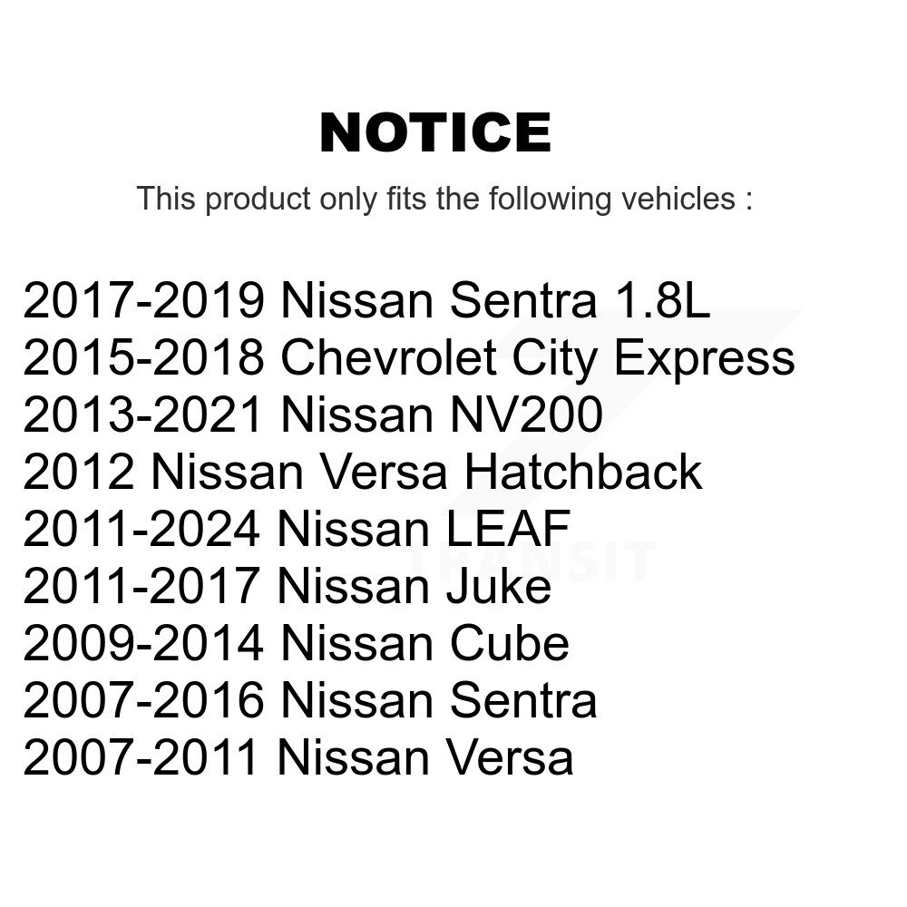 [Avant inférieur] Joint à billes de suspension inférieur avant pour Nissan Sentra Versa LEAF Juke NV200 Cube